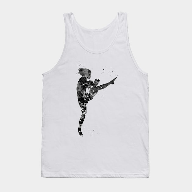 Woman kickboxer Tank Top by erzebeth